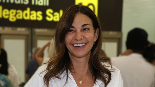 Mariló Montero, en el aeropuerto de Madrid Mariló Montero, en el aeropuerto de Madrid