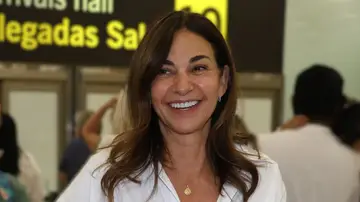 Mariló Montero, en el aeropuerto de Madrid Mariló Montero, en el aeropuerto de Madrid