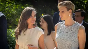 Reina Letizia y Charlene de Mónaco