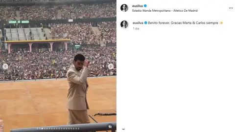Bad Bunny reaccionando a la gorra de Eugenia Silva Bad Bunny reaccionando a la gorra de Eugenia Silva