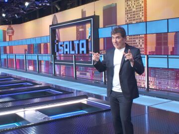 Tour por el impresionante plat&oacute; de &iexcl;Salta! con Manel Fuentes: "Esto da v&eacute;rtigo"