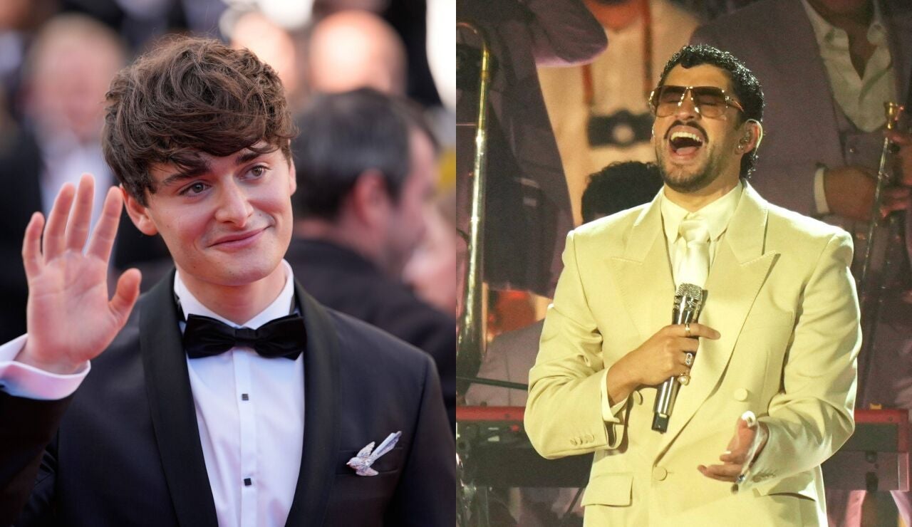 Noah Schnapp y Bad Bunny
