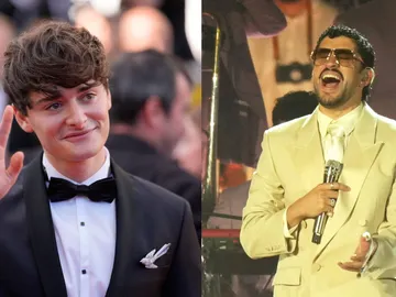 Noah Schnapp y Bad Bunny Noah Schnapp y Bad Bunny