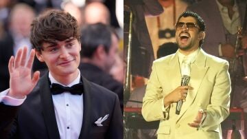 Noah Schnapp y Bad Bunny
