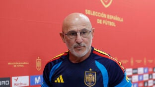 Rueda de prensa de Luis de la Fuente en la Ciudad del F&uacute;tbol de Las Rozas