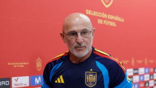 Rueda de prensa de Luis de la Fuente en la Ciudad del F&uacute;tbol de Las Rozas