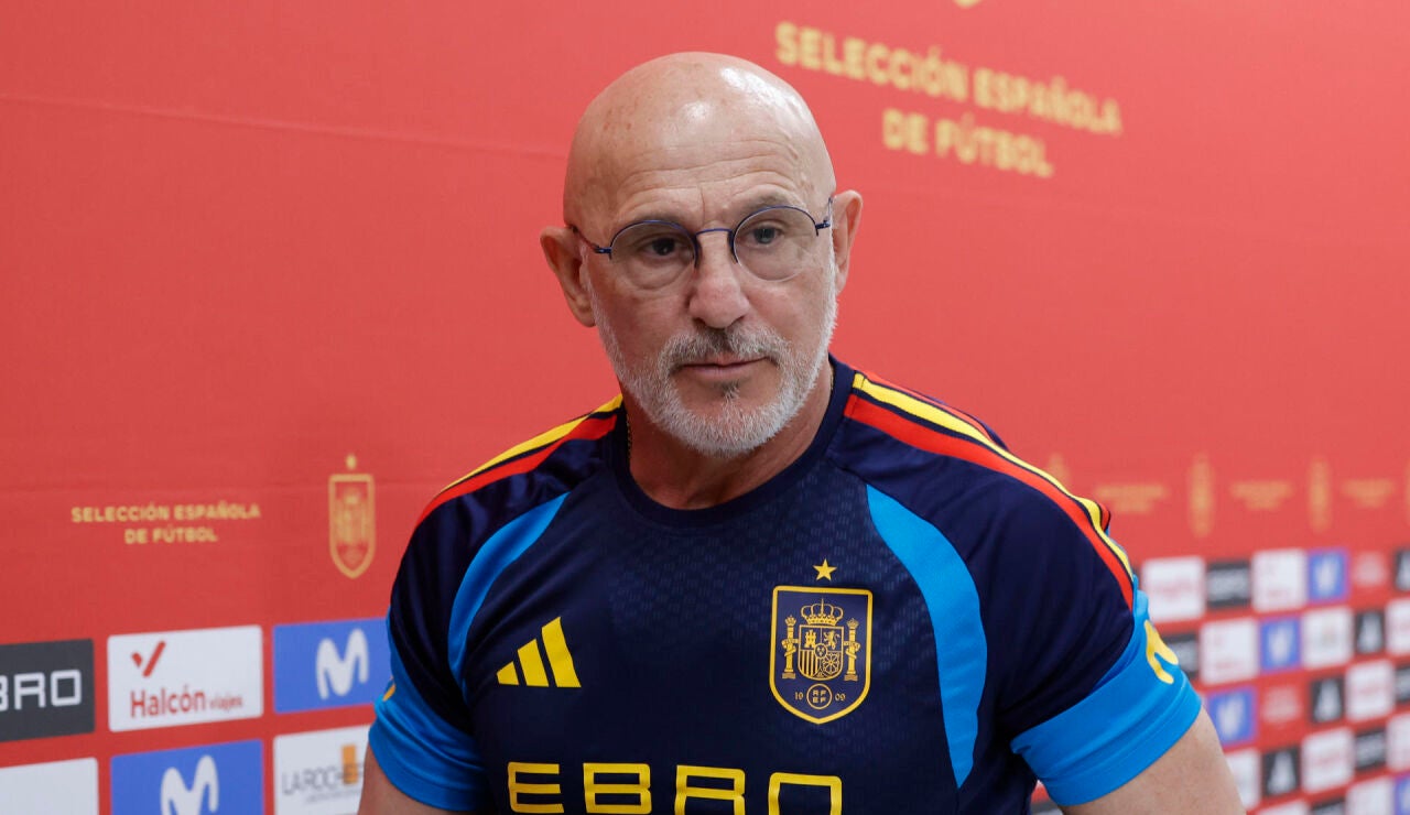 Rueda de prensa de Luis de la Fuente en la Ciudad del F&uacute;tbol de Las Rozas