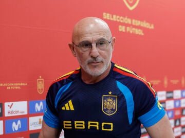 Rueda de prensa de Luis de la Fuente en la Ciudad del F&uacute;tbol de Las Rozas