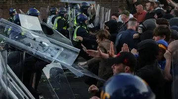 Imagen de las manifestaciones por la muerte del joven Henry Nowak Imagen de las manifestaciones por la muerte del joven Henry Nowak