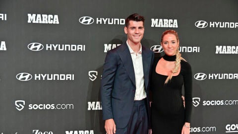 Alice Campello y Álvaro Morata
