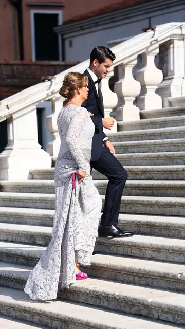 Álvaro Morata el día de su boda Álvaro Morata el día de su boda