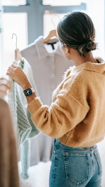 Mujer de compras Mujer de compras
