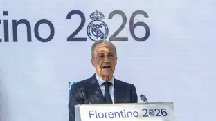 Florentino Pérez en un acto con socios y peñas de la provincia de Toledo Florentino Pérez en un acto con socios y peñas de la provincia de Toledo