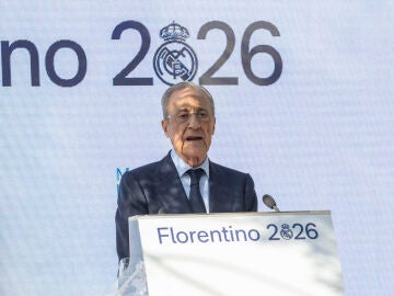 Florentino P&eacute;rez en un acto con socios y pe&ntilde;as de la provincia de Toledo