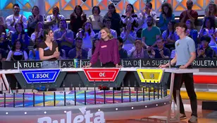 La suerte pasa por todos los concursantes, pero solo una se la lleva: "¡Qué loco ha sido todo el panel!"