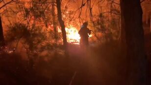 Incendio en Murcia 