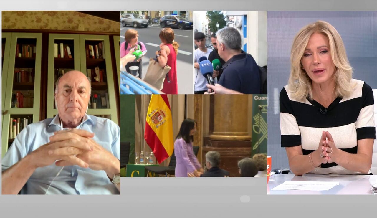 El juez Garc&iacute;a-Castell&oacute;n habla en "Espejo P&uacute;blico" tras pedir personarse como perjudicado en la causa de las cloacas del PSOE