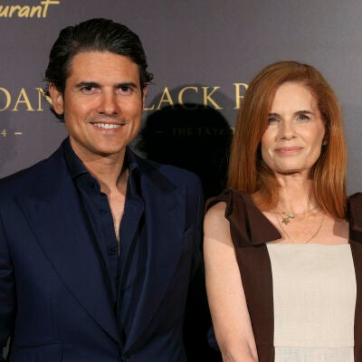 Olivia de Borb&oacute;n y su marido Juli&aacute;n Porras Figueroa