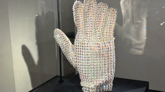 El guante de Michael Jackson. El guante de Michael Jackson.
