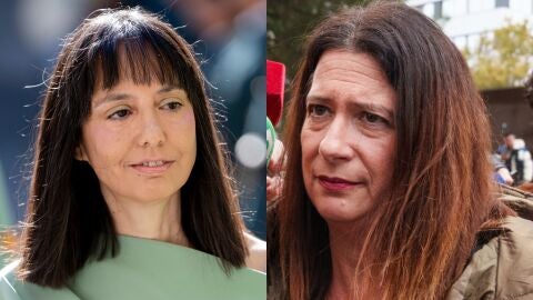 La directora general de la Guardia Civil, Mercedes Gonz&aacute;lez, y Leire D&iacute;ez 