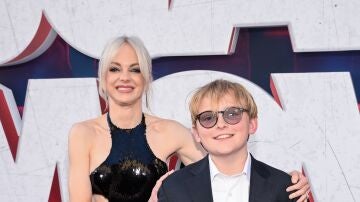 Anna Faris y su hijo Jack Pratt