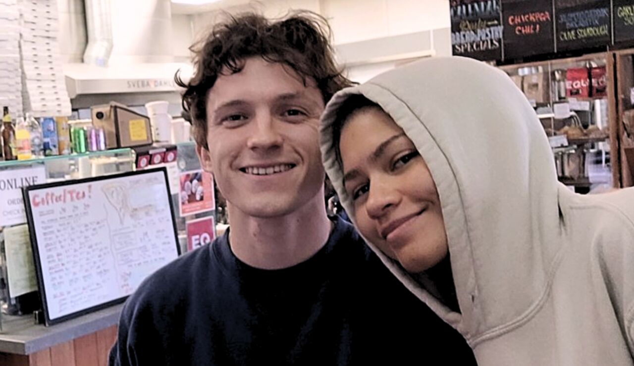 Selfie de Tom Holland y Zendaya