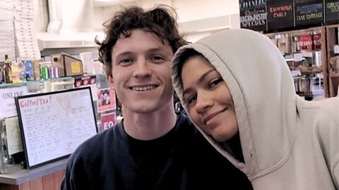 Selfie de Tom Holland y Zendaya
