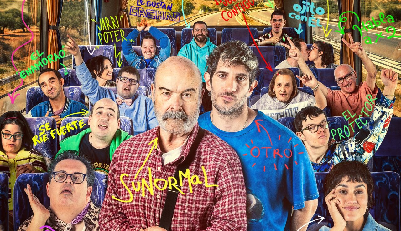 Cartel de Haciendo amigos