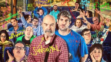 Cartel de Haciendo amigos