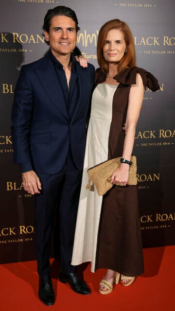 Olivia de Borbón y su marido Julián Porras Figueroa