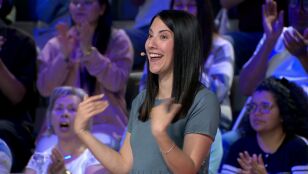 &iexcl;Un programa redondo! Cristina gana m&aacute;s de 9.000 euros en La ruleta de la suerte