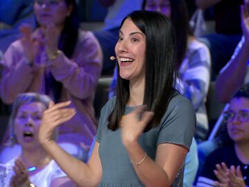 &iexcl;Un programa redondo! Cristina gana m&aacute;s de 9.000 euros en La ruleta de la suerte