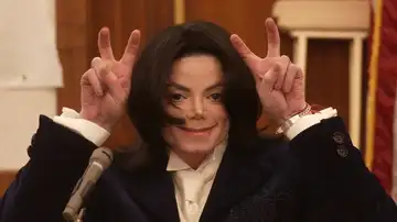 Michael Jackson en un juicio en 2002 Michael Jackson en un juicio en 2002