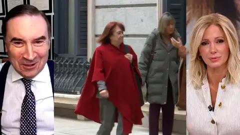 Pedro J. en Espejo Público. Pedro J. en Espejo Público.