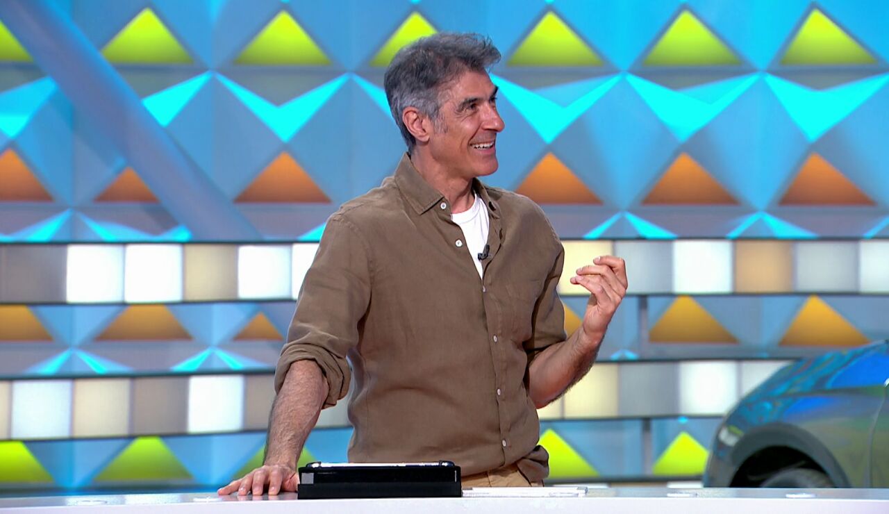 Jorge Fern&aacute;ndez en La ruleta de la suerte