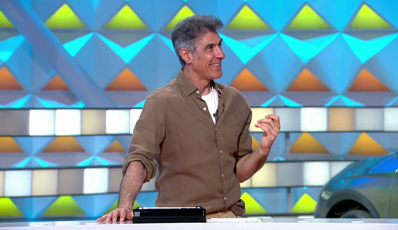 Jorge Fernández en La ruleta de la suerte