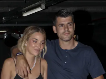 Álvaro Morata y Alice Campello Álvaro Morata y Alice Campello