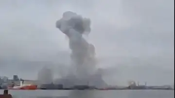 Imagen de la explosión Imagen de la explosión