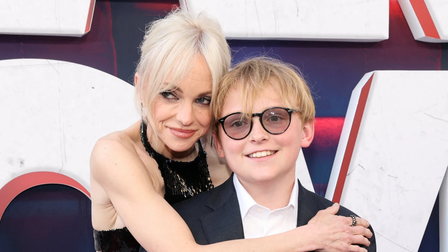 Anna Faris y su hijo Jack Pratt en el estreno de Scary Movie 6 Anna Faris y su hijo Jack Pratt en el estreno de Scary Movie 6