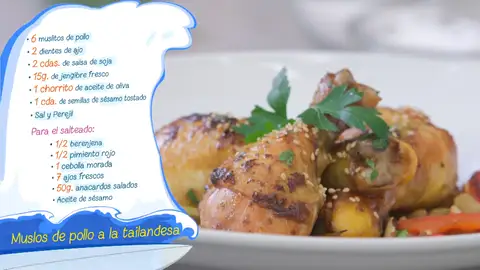 Ingredientes Muslos de pollo a la tailandesa Ingredientes Muslos de pollo a la tailandesa