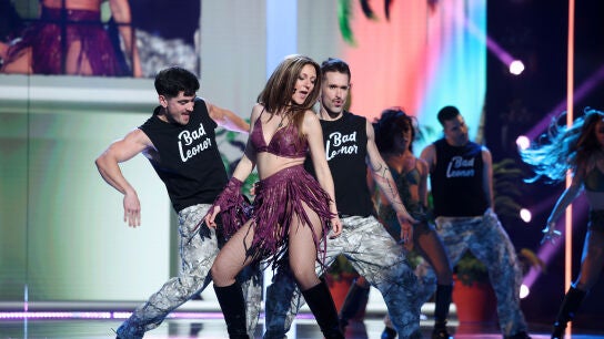 &iexcl;Que el ritmo no pare! Leonor Lavado se mueve m&aacute;s que nunca como Patricia Manterola