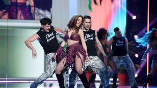 &iexcl;Que el ritmo no pare! Leonor Lavado se mueve m&aacute;s que nunca como Patricia Manterola