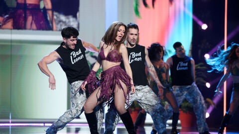 &iexcl;Que el ritmo no pare! Leonor Lavado se mueve m&aacute;s que nunca como Patricia Manterola