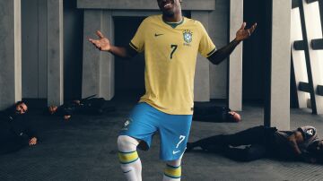 Vin&iacute;cius en el anuncio de Nike 'Rip the Script'