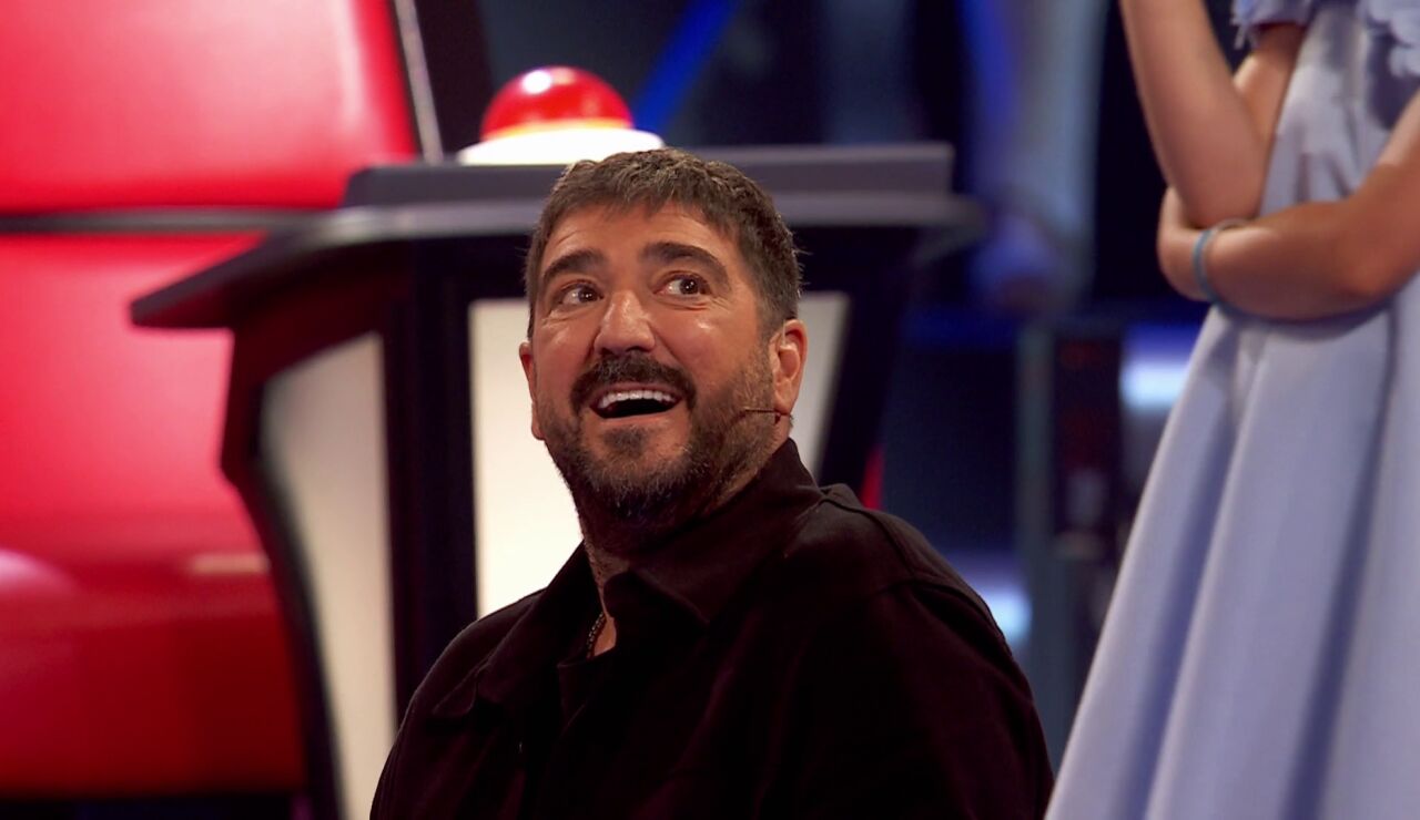 Antonio Orozco, en La Voz Kids