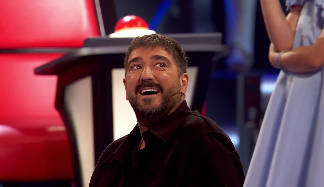 Antonio Orozco, en La Voz Kids