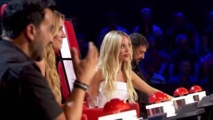 Ana Mena y Luis Fonsi en La Voz Kids