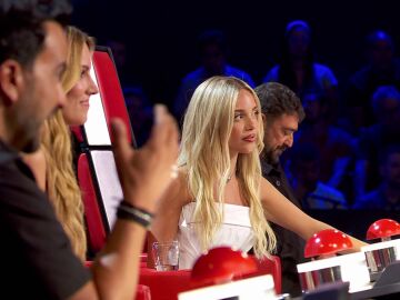 Ana Mena y Luis Fonsi en La Voz Kids