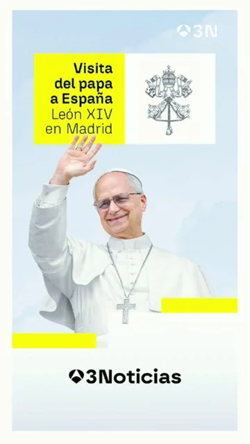 Antena 3 Noticias emite en directo en TikTok un programa especial por la visita del papa a España Antena 3 Noticias emite en directo en TikTok un programa especial por la visita del papa a España