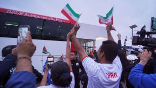 Aficionados iran&iacute;es